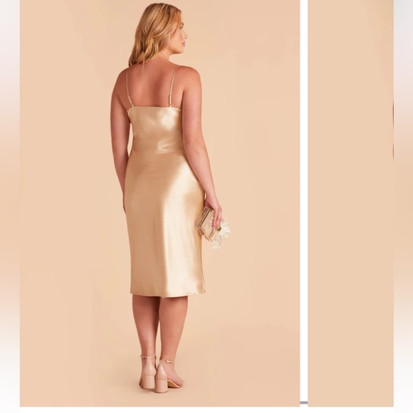 Lisa Satin Midi Dress. Birdy Grey. Size XL (12) NWT - Picture 2 of 7